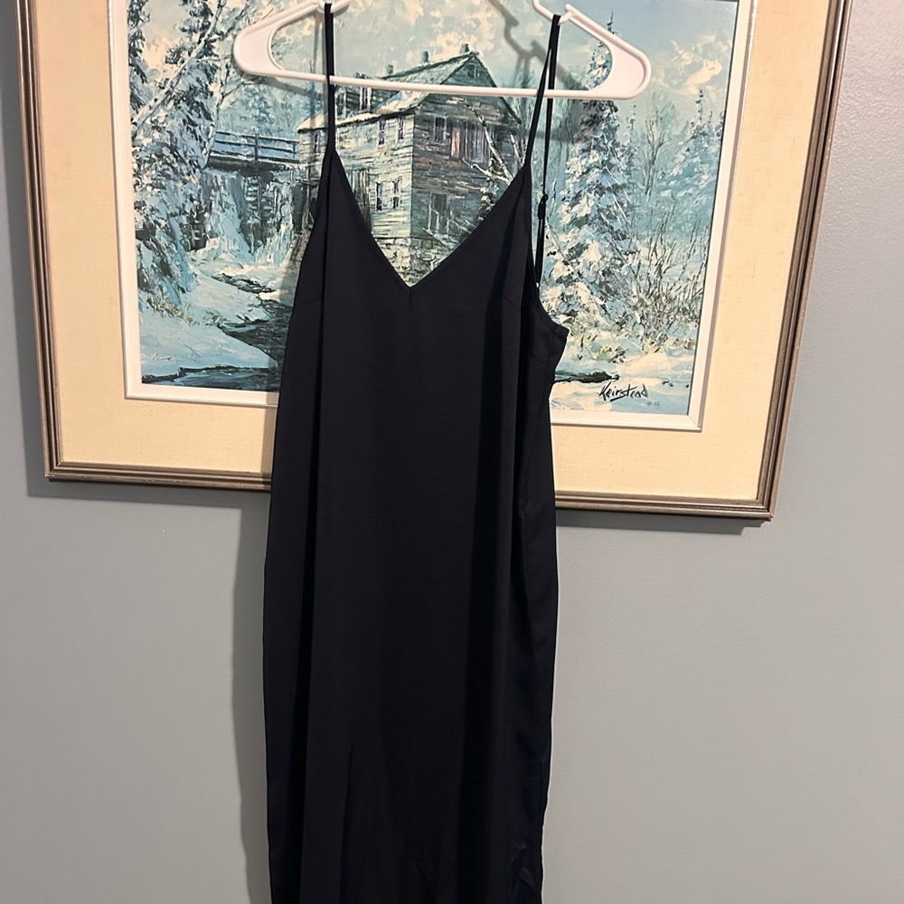 Black/Navy dress never worn bought it and too small